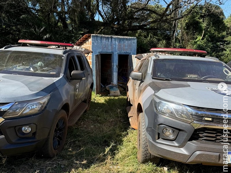 Maracaju: Batalhão de Choque apreende quase 800 kg de drogas em entreposto no Distrito Vista Alegre