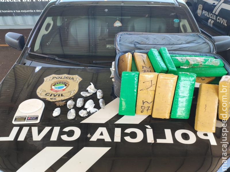 Maracaju: Operação policial no Bairro Fortaleza resulta em prisão e apreensão de droga