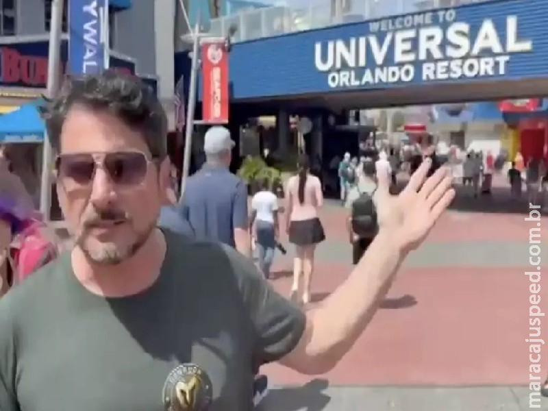 Marcos do Val nega fuga e diz que viajou aos EUA para curtir parque com a filha em recesso Marcos do Val nega fuga e diz que viajou aos EUA para curtir parque com a filha em recesso
