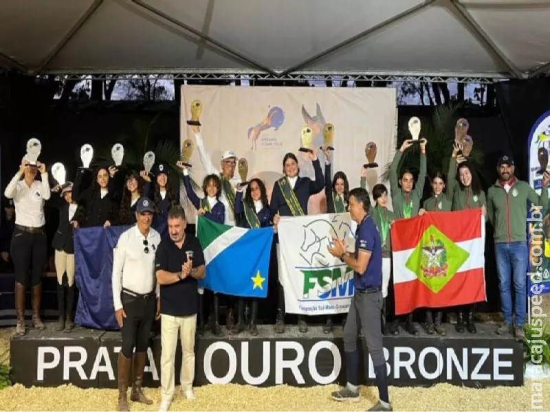MS conquista ouro no Campeonato Brasileiro de Hipismo de Escolas e Aspirantes MS conquista ouro no Campeonato Brasileiro de Hipismo de Escolas e Aspirantes