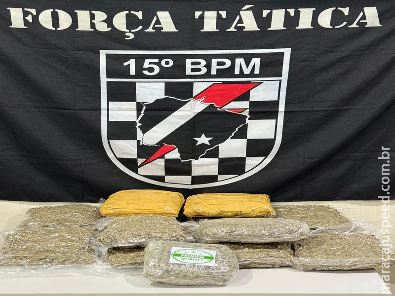 Mulher é presa com mais de 6 quilos de maconha em ônibus na rodoviária de Maracaju Mulher é presa com mais de 6 quilos de maconha em ônibus na rodoviária de Maracaju