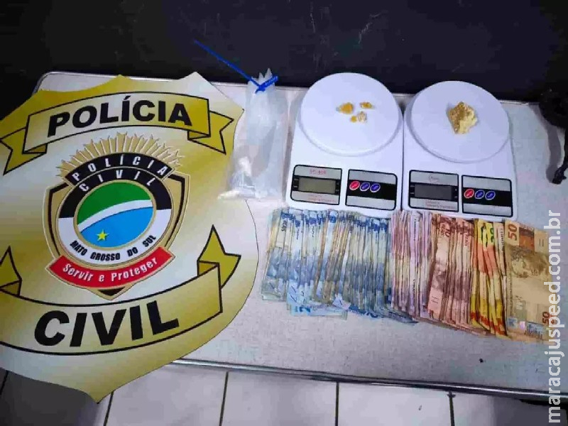 Oito são presos em operação contra roubo e tráfico de drogas em MS