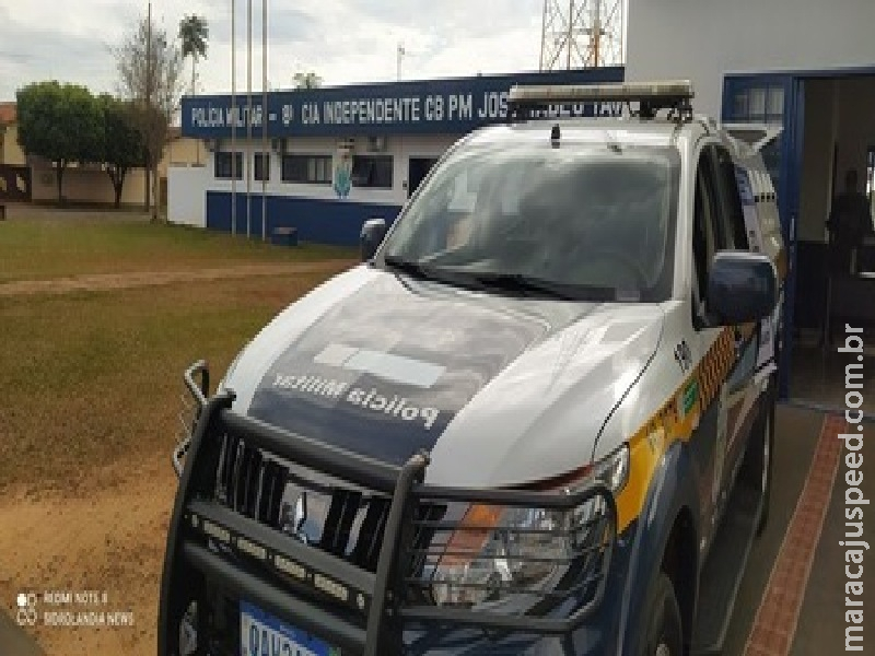 Populares ajudam a conter suspeito de furto de bateria de caminhão em Sidrolândia Populares ajudam a conter suspeito de furto de bateria de caminhão em Sidrolândia