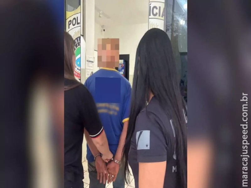 Preso suspeito de perseguir mulher e se masturbar em MS Preso suspeito de perseguir mulher e se masturbar em MS