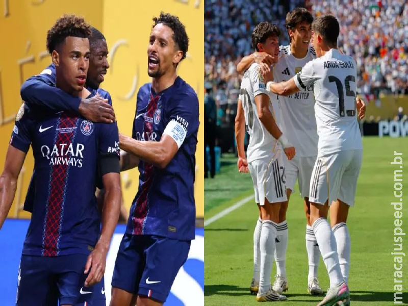 PSG x Real Madrid: confira onde assistir ao jogo decisivo da Copa do Mundo de Clubes PSG x Real Madrid: confira onde assistir ao jogo decisivo da Copa do Mundo de Clubes