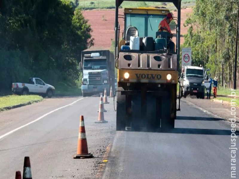Vai pegar a estrada? Confira os trechos interditados para obras na BR-163 em MS nesta quarta-feira 