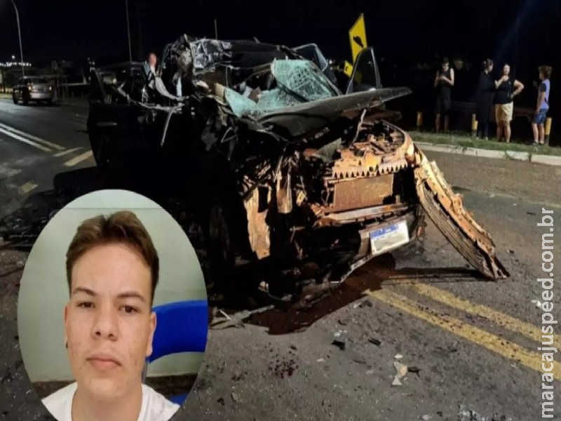 Acidente entre carreta e carro termina com jovem morto e dois feridos na BR-376 Acidente entre carreta e carro termina com jovem morto e dois feridos na BR-376