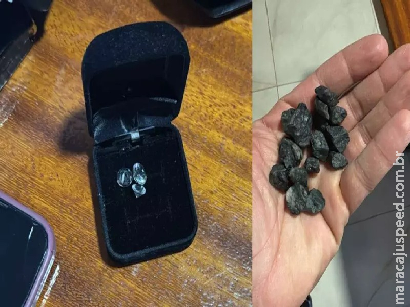 Alvo de operação da PF contra fraudes em Selvíria tinha diamantes que valem R$ 340 mil em casa Alvo de operação da PF contra fraudes em Selvíria tinha diamantes que valem R$ 340 mil em casa