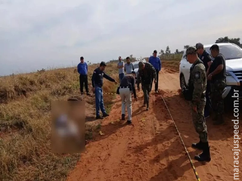 Amarrado e com ferimentos à bala, corpo é encontrado na fronteira com MS Amarrado e com ferimentos à bala, corpo é encontrado na fronteira com MS