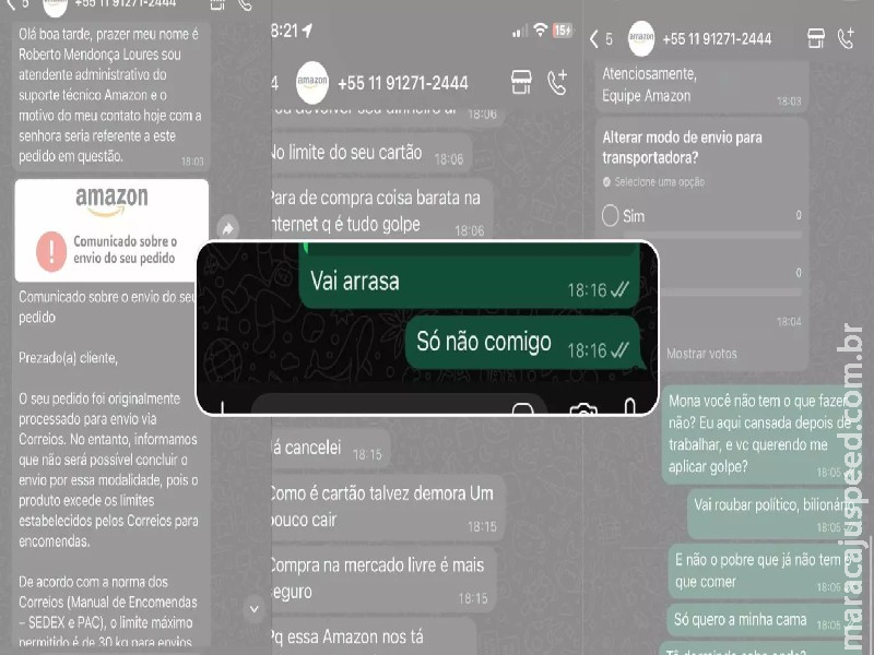 ‘Arrasa, só não comigo’: diz jovem ao perceber golpe em compra on-line