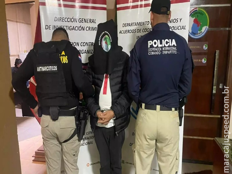 Condenado por assassinato de policial no Brasil, faccionado do PCC é expulso do Paraguai Condenado por assassinato de policial no Brasil, faccionado do PCC é expulso do Paraguai