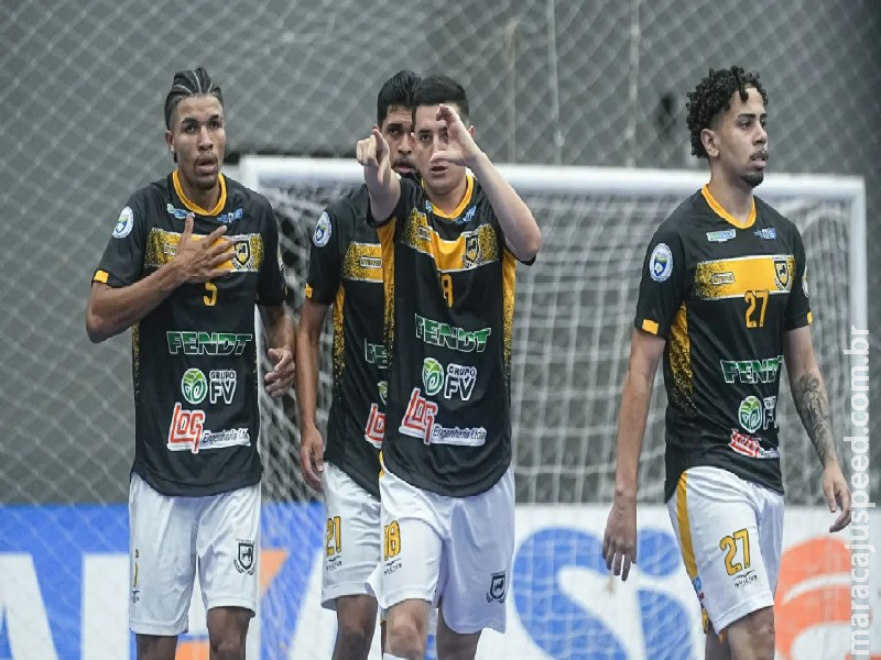 Contra atual campeão Fortaleza, Juventude empata em jogo de oito gols no Brasileiro de Futsal