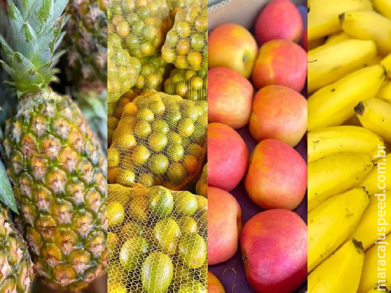 De banana a maçã, confira as frutas mais vendidas pela Ceasa/MS no 1º semestre do ano