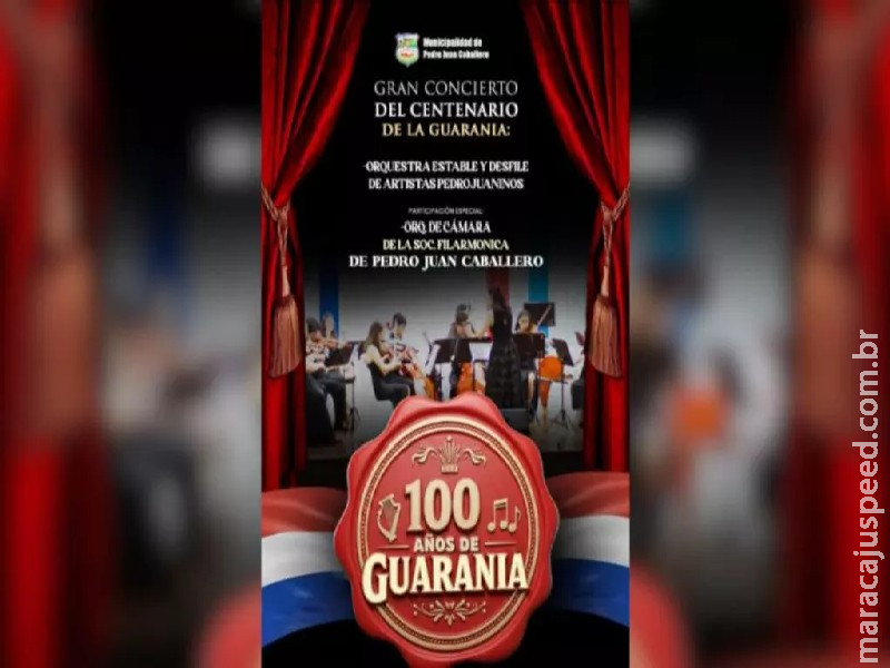Filarmônica de Pedro Juan Caballero celebra 100 anos de guarânia na divisa com Ponta Porã Filarmônica de Pedro Juan Caballero celebra 100 anos de guarânia na divisa com Ponta Porã