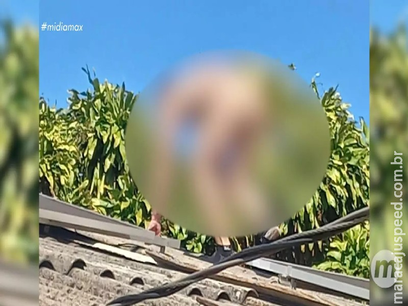 Flagrado na casa da atual namorada, homem foge pelado para não ser morto pelo ex em MS