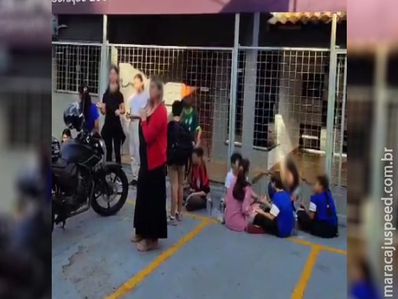 Funcionário sofre acidente e simulado escolar é cancelado em Campo Grande Funcionário sofre acidente e simulado escolar é cancelado em Campo Grande