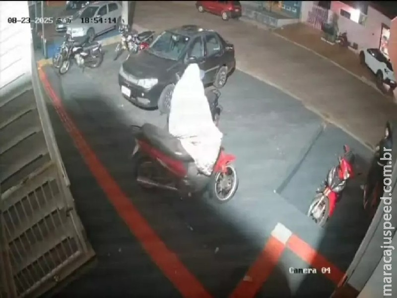 Ladrão que usou cobertor para roubar moto é preso pela polícia de Ponta Porã Ladrão que usou cobertor para roubar moto é preso pela polícia de Ponta Porã