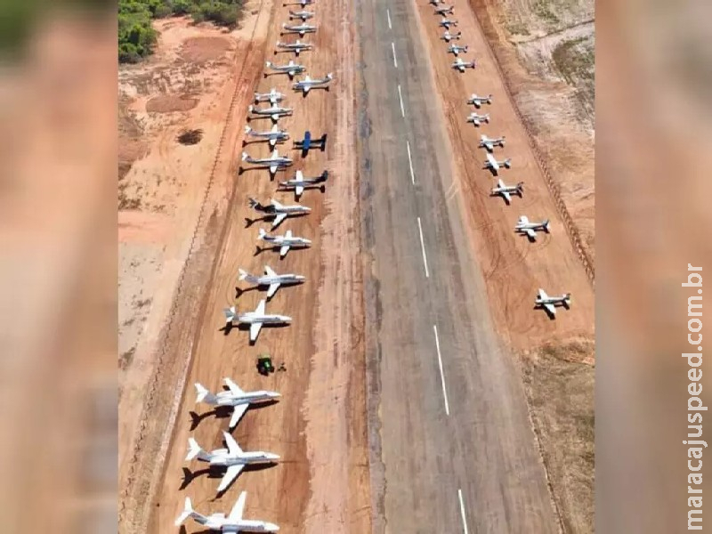 Mais de 60 aeronaves se reúnem no interior de MT para inauguração de fazenda