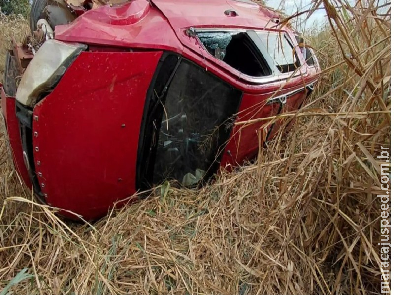 Motorista perde controle, capota carro e morre na MS-419 em Aquidauana