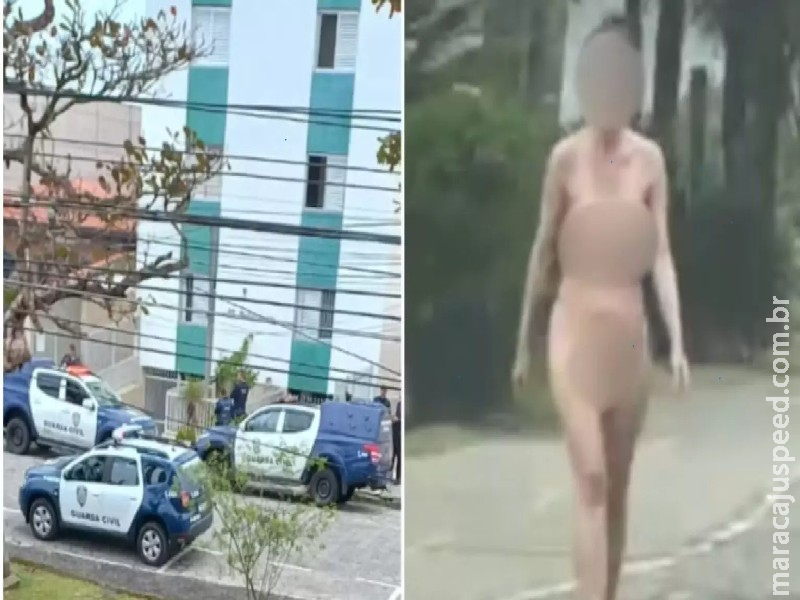Mulher presa nua após matar pai a facadas afirma que se prostituía por influência dele