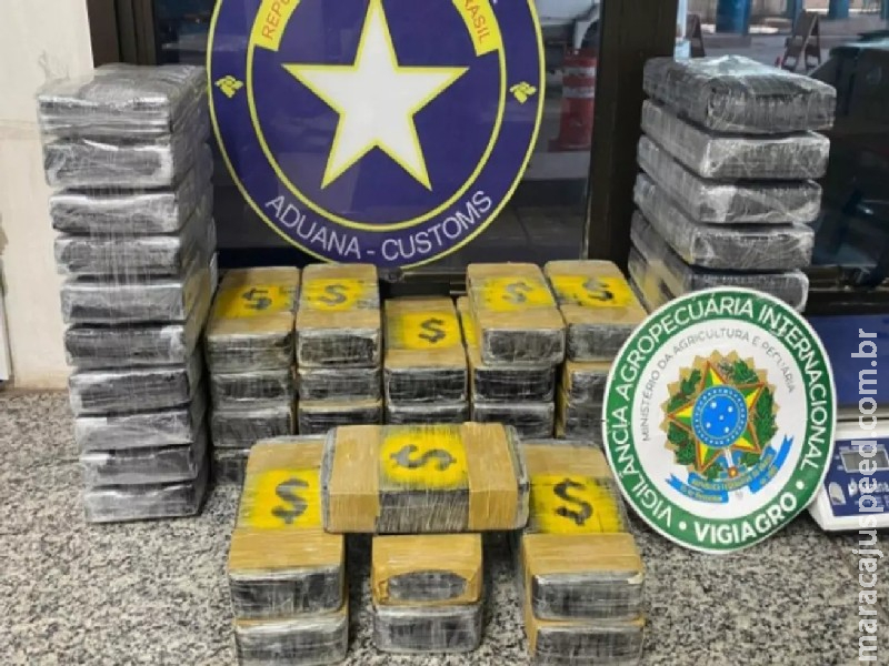 Operação da Receita apreende R$ 6 milhões em drogas na fronteira Operação da Receita apreende R$ 6 milhões em drogas na fronteira