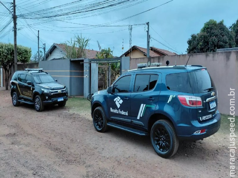Quadrilha especializada em contrabando e descaminho de produtos do Paraguai é alvo da PF em MS Quadrilha especializada em contrabando e descaminho de produtos do Paraguai é alvo da PF em MS