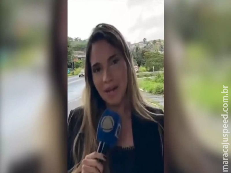 Repórter entra em trabalho de parto durante ‘ao vivo’ na Bahia Repórter entra em trabalho de parto durante ‘ao vivo’ na Bahia