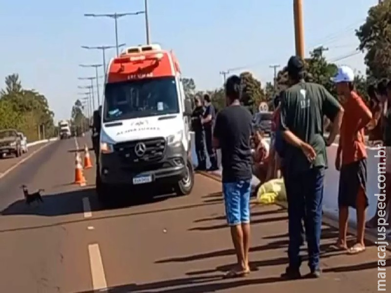 Sem capacete, morador de aldeia indígena em Dourados morre em acidente na MS-156 Sem capacete, morador de aldeia indígena em Dourados morre em acidente na MS-156