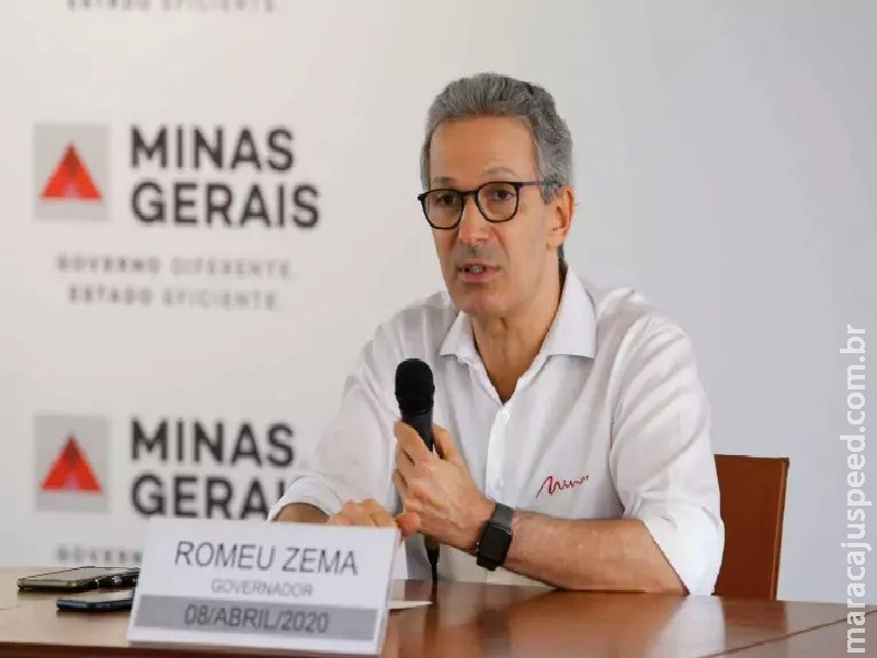 Zema anuncia pré-candidatura à presidência da República em convenção do Novo Zema anuncia pré-candidatura à presidência da República em convenção do Novo