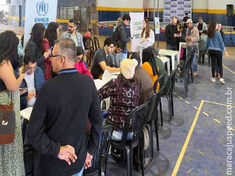 Após relatos de haitiana, Justiça fiscaliza atendimento para refugiados e imigrantes em Dourados Após relatos de haitiana, Justiça fiscaliza atendimento para refugiados e imigrantes em Dourados