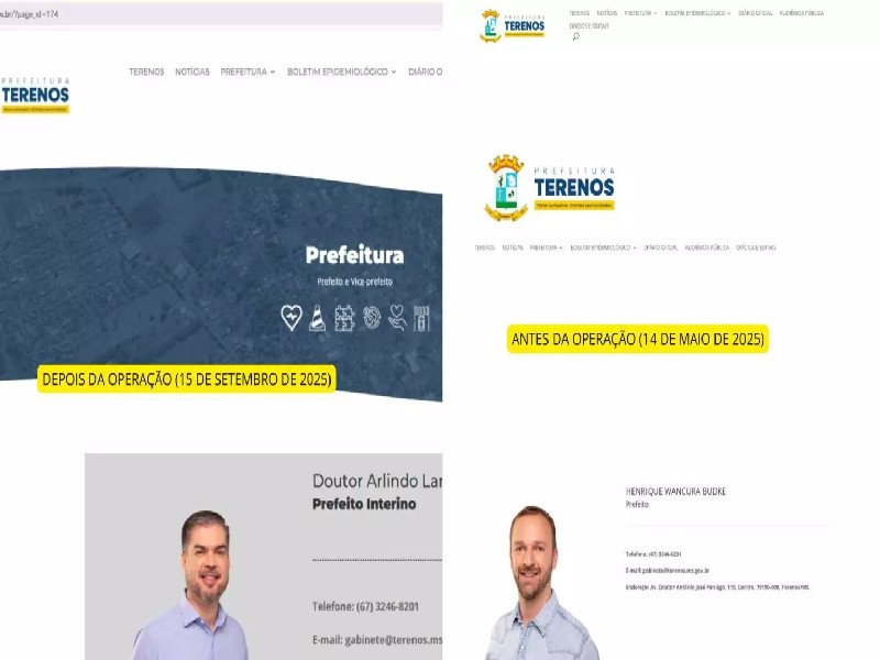 [ BASTIDORES ] Site da prefeitura passou por ‘limpa’