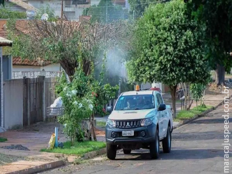 Borrifação de inseticida contra Aedes aegypti percorre cinco bairros de Campo Grande Borrifação de inseticida contra Aedes aegypti percorre cinco bairros de Campo Grande