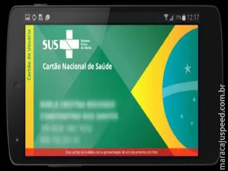 Cartão SUS: CPF será usado como número de identificação