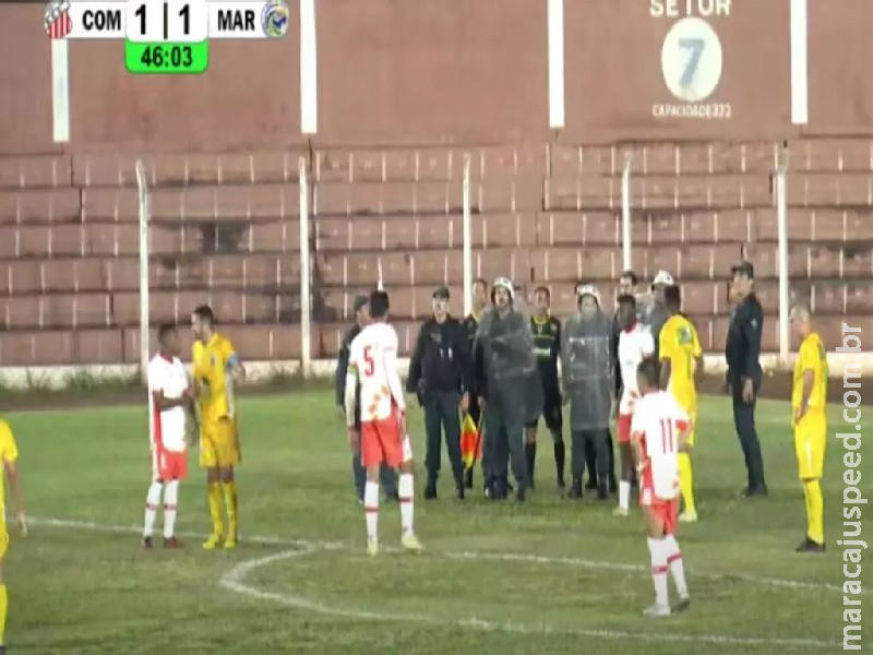 Comercial pede afastamento de árbitro após partida contra Maracaju no Estadual de MS