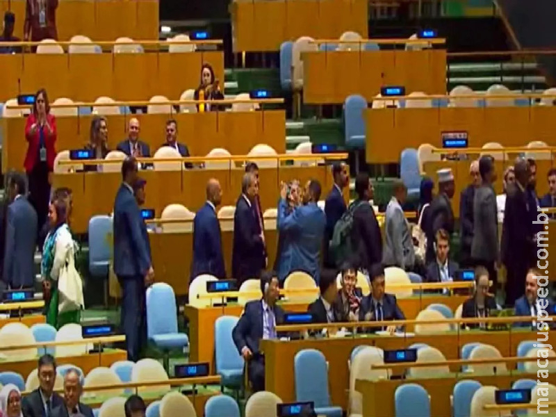 Delegação do Brasil na ONU deixa Assembleia-Geral durante discurso de Netanyahu