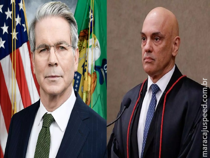 EUA continuarão mirando indivíduos que fornecem material a Moraes, diz secretário EUA continuarão mirando indivíduos que fornecem material a Moraes, diz secretário