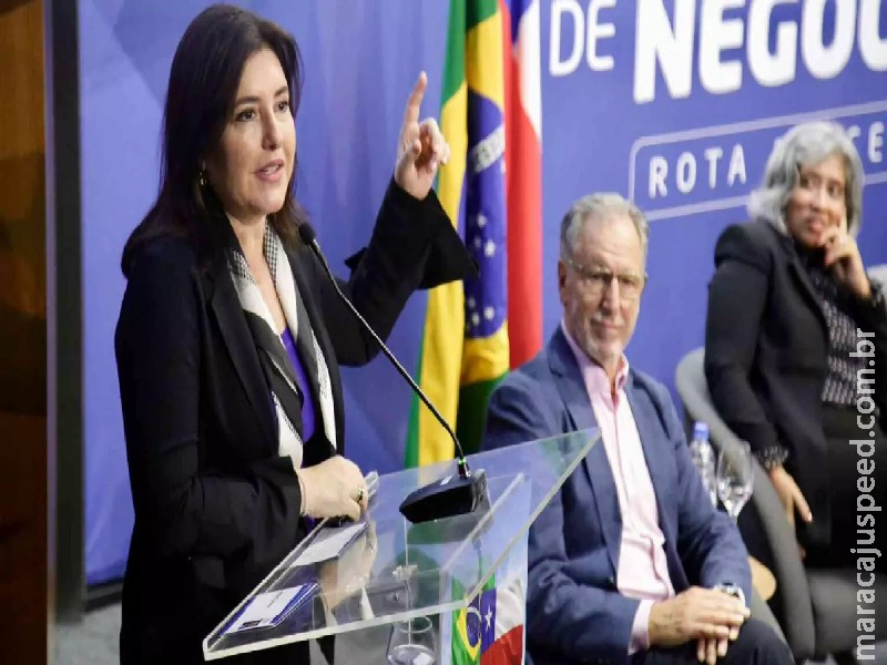 “Fica pronta no 1º semestre de 2026”, diz ministra do Orçamento sobre ponte do MS ao Paraguai “Fica pronta no 1º semestre de 2026”, diz ministra do Orçamento sobre ponte do MS ao Paraguai