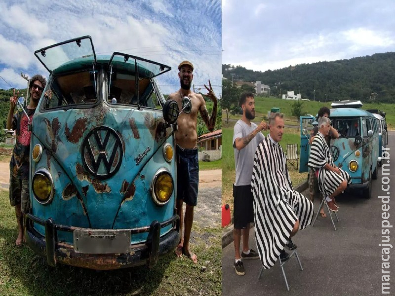 Fiel escudeira, ‘Kombosa’ rendeu viagem memorável a barbeiro e amigo de Campo Grande