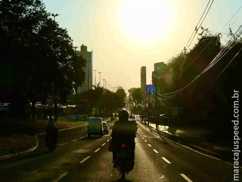 Fim de semana será de tempo firme e baixa umidade relativa do ar em MS Fim de semana será de tempo firme e baixa umidade relativa do ar em MS
