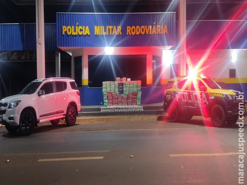 Maracaju: Polícia Rodoviária apreende mais de 1,4 tonelada de maconha em veículo abandonado na MS-164 Maracaju: Polícia Rodoviária apreende mais de 1,4 tonelada de maconha em veículo abandonado na MS-164