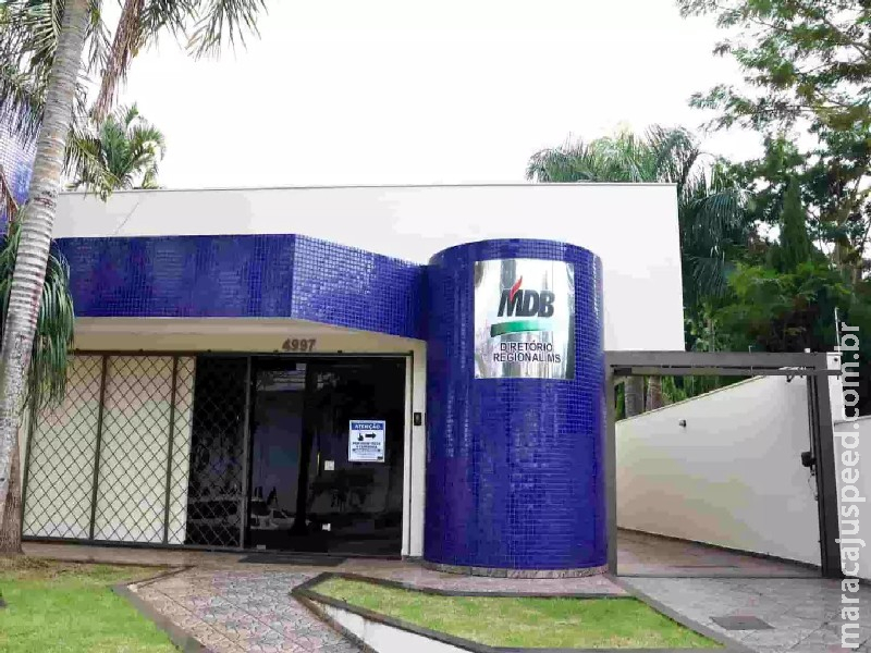 MDB realiza convenção estadual na próxima sexta