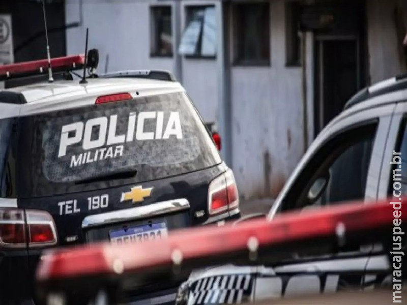 Para-brisa de viatura é quebrado durante briga generalizada no Jardim Noroeste