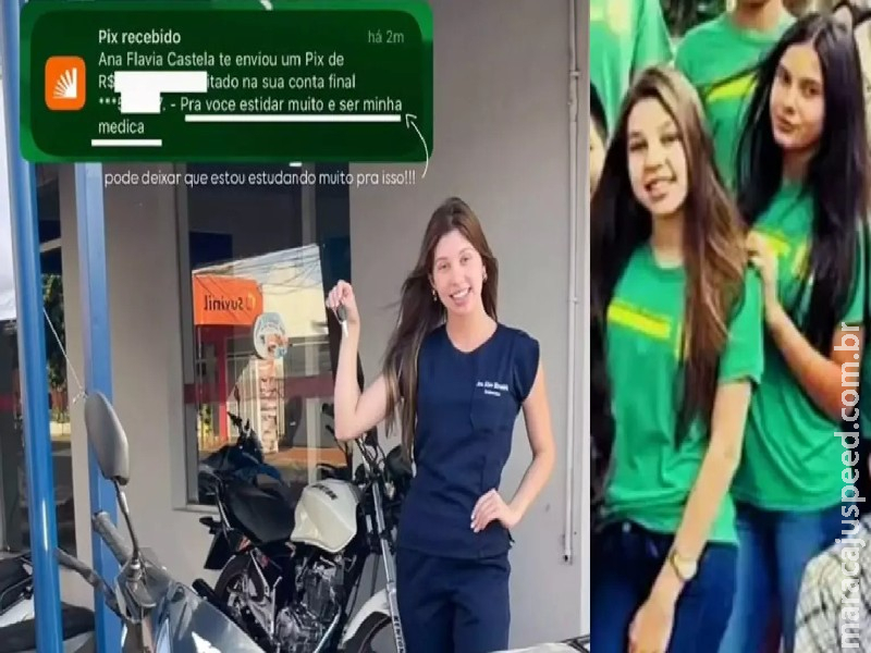 ‘Pra você ser minha médica’: Ana Castela manda Pix generoso e deixa amiga de Mato Grosso do Sul sem palavras ‘Pra você ser minha médica’: Ana Castela manda Pix generoso e deixa amiga de Mato Grosso do Sul sem palavras