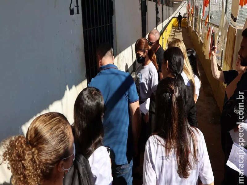 Presídio de Trânsito de Campo Grande passa por inspeção para avaliação de estrutura Presídio de Trânsito de Campo Grande passa por inspeção para avaliação de estrutura