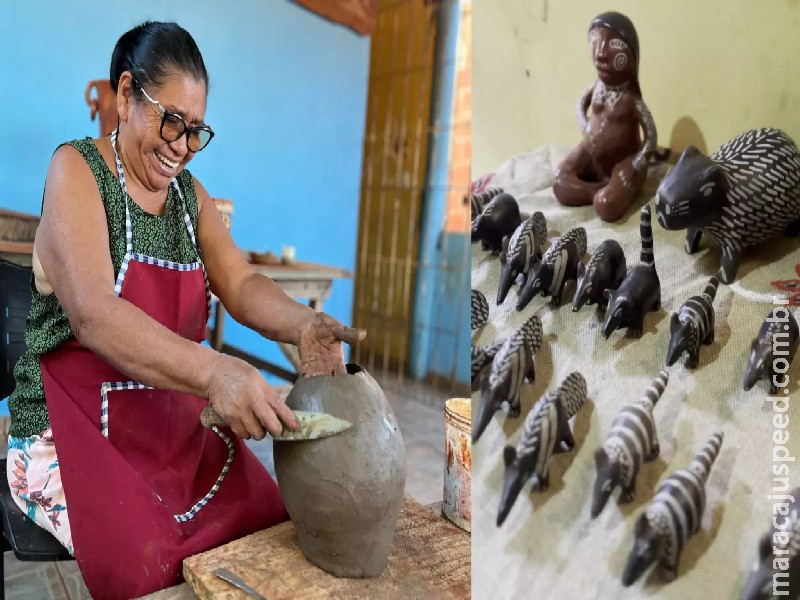 Projeto promove oficinas de cerâmica tradicional Terena para resgatar saber ancestral em MS Projeto promove oficinas de cerâmica tradicional Terena para resgatar saber ancestral em MS