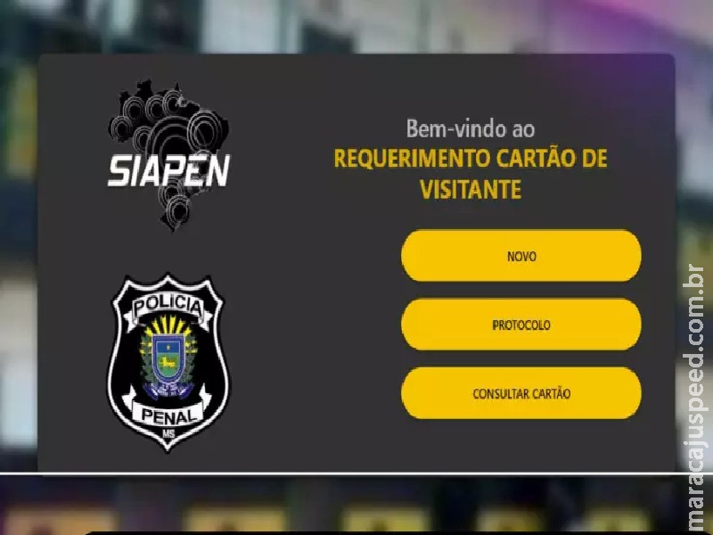 Sabe como se cadastrar? Cartão de visitas para presídios agora pode ser feito on-line