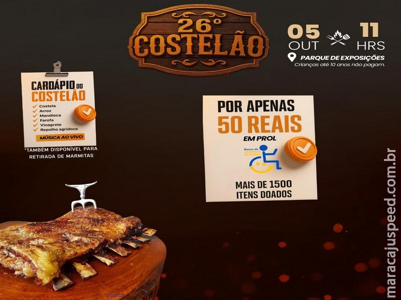 Sabor e Solidariedade: Rotary Club promove 26º Costelão para apoiar Banco de Cadeiras de Rodas Sabor e Solidariedade: Rotary Club promove 26º Costelão para apoiar Banco de Cadeiras de Rodas