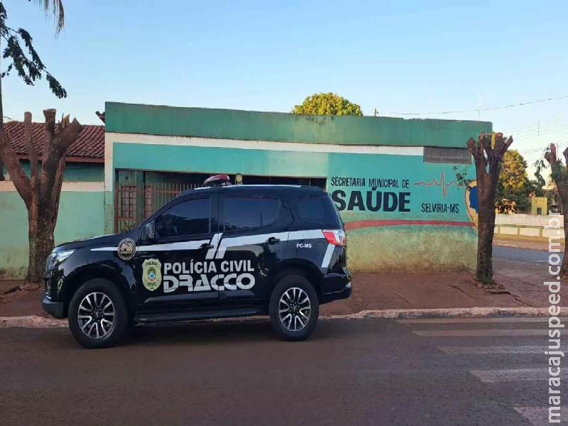 Vaga Zero: Polícia cumpre mandados em secretaria, centro de especialidades e casas em Selvíria Vaga Zero: Polícia cumpre mandados em secretaria, centro de especialidades e casas em Selvíria