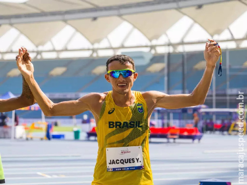 Yeltsin Jacques vence nos 5.000m no Mundial de Atletismo Paralímpico