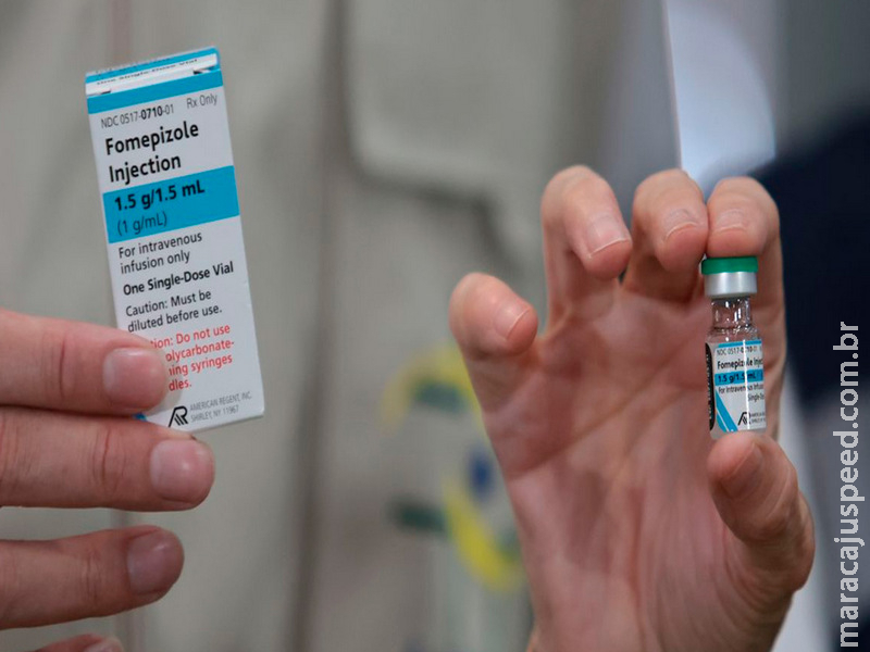 Brasil recebe 2,5 mil unidades de fomepizol, antídoto contra metanol